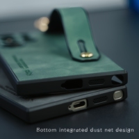 Étui de téléphone en cuir magnétique antichoc au design chinoiserie pour S25 Ultra S23 Plus S21 S22 S24 Ultra avec protection d'objectif