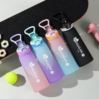 Bouteille innovante sans BPA aromatisée aux fruits avec capsules parfumées, lavable au lave-vaisselle, idéale pour les voyages, le bureau et la randonnée