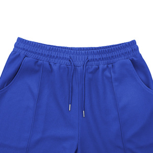 Conjunto de Dos Piezas de Moda Deportiva y Casual, Transpirable, Talla Grande, Cuello Redondo Simple, Camiseta y Pantalones Cortos Holgados Unisex - Product Image 4