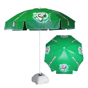 7 Up Drink Promotion Beach Umbrellas Parasol Waterproof Fabric