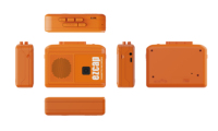 Lecteurs de Cassette de baladeur Audio portables ezcap Mini lecteur de Cassette de bande stéréo prise en charge du microphone intégré OEM/ODM