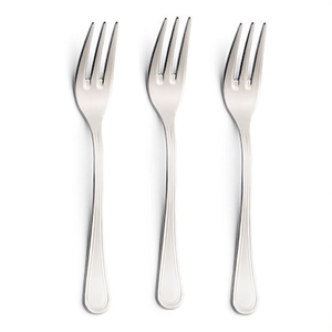 Juego de Tenedores para Postre Impero, 3 Piezas, 15.2 cm, Acero Inoxidable Cromado Pulido, Vajilla - Product Image 3