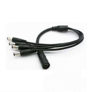 12v הוביל רצועת אור מתאם cctv pvc <span class=keywords><strong>5.5</strong></span> מ "מ * <span class=keywords><strong>2.1</strong></span> מ" מ נקבה <span class=keywords><strong>dc</strong></span> ספק כוח אספקת סוללה כבל 2 פינים מחבר קשר - Product Image 6