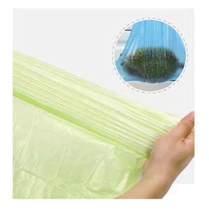 <span class=keywords><strong>Sacchi</strong></span> per la Spazzatura Personalizzati in HDPE Riciclato, Grandi, <span class=keywords><strong>Profumati</strong></span>, su Rotolo, 13 Galloni/50L, Neri/Bianchi, con Cordoncino e Logo in Rilievo - Product Image 5