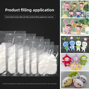 Muñeco de Ganchillo de Felpa de Algodón PP Tridimensional 7D*32mm, Relleno de Fibra de Poliéster Tejida y Comprimida al Vacío, <span class=keywords><strong>para</strong></span> Comercio Transfronterizo - Product Image 3