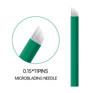 Lames de microblading nano de 0,15 mm, aiguilles jetables pour maquillage permanent manuel, tatouage des sourcils pour PMU - Product Image 3