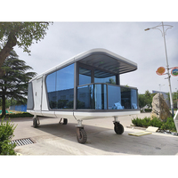 Vente en gros mobile extensible de petites maisons modernes préfabriquées portables de haute qualité en acier Capsul House