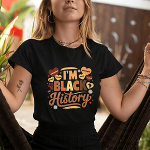 Transfert DTF personnalisé sur le thème de l'<span class=keywords><strong>histoire</strong></span> des Noirs, prêt à presser, transfert thermocollant pour t-shirts - Product Image 3