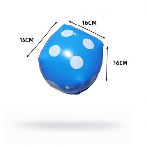 Inflatable <b>Dice</b> 12" for Party Games & Promotional Events Custom Logo Available - Product Image 3