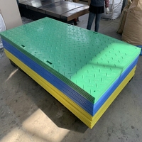 Tapis de protection de sol en PE haute résistance, épaisseur 40 mm, feuilles de plastique anti-âge résistantes aux UV, moulage et découpe 4x8 personnalisables