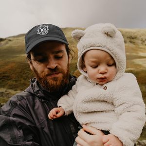 Cappellino da Baseball Jeasona in Denim a 6 Pannelli con Ricamo 3D a Motivo Geometrico Unisex per Adulti Regalo Estivo per Papà Nonno Marito - Product Image 5