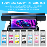 Bolsa de Tinta TR2 de 500 ml con Chip para Roland VG2-540 VG2-640 SG2-540 con Tinta Eco-solvente Importada para TE TE2 TR