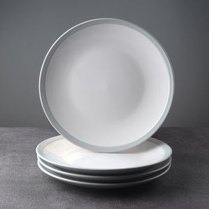 Service de vaisselle en céramique nordique, assiette à dessert, plateau de service pour sushis, assiette à steak, assiette à salade pour la cuisine, la table de restaurant, la décoration de la table - Product Image 3