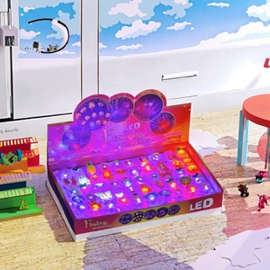 Christmas LED Ring Light up for Xmas and Halloween Parties Luminous Glow for Adults and Kids Single Item Supply - Product Image 2