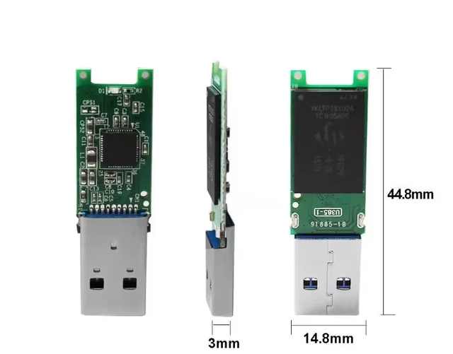 Naked USB 2.0 Flash Pen Drive 8GB 16GB 32GB Chip USB Flash Drive in Stock