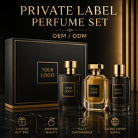 Set de Regalo de Perfumes Miniatura de Lujo Personalizados para Mujer y Hombre, con Logotipo de Marca y Empaque, Tamaño Viaje