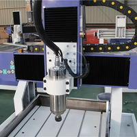 Routeur CNC 4040 6060 avec broche de refroidissement par eau 2,2 kW, machine de fraisage et de gravure 3 axes pour la fabrication de moules en acier, cuivre et aluminium