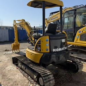 Miniexcavadora Hidráulica Komatsu PC35 con Sistema Hidráulico de Alta Presión, 21.3kW para Construcción en Espacios Reducidos - Product Image 6