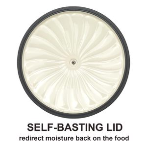 <span class=keywords><strong>Cocotte</strong></span> <span class=keywords><strong>en</strong></span> <span class=keywords><strong>fonte</strong></span> émaillée avec couvercle 3 QT, robuste, compatible four, tous types de cuisinières, antiadhésive, compatible <span class=keywords><strong>induction</strong></span> - Product Image 4