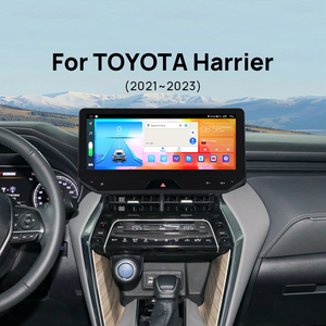 Pantalla <span class=keywords><strong>Android</strong></span> HD de 12,3 pulgadas para Toyota Harrier Venza 2021 2022 2023 GPS CarPlay Radio de coche reproductor de vídeo Multimedia navegación automática - Product Image 2