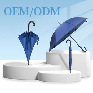 Paraguas Clásicos Personalizados con Logotipo, Impermeables, Totalmente Automáticos, Estructura Resistente, Resistentes al Viento, Rectos, de Gran Tamaño, de Nailon 190T, para Golf y Negocios - Product Image 5