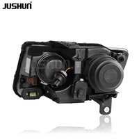 Ensemble de phares JUSHUN pour Jeep Compass 2011-2016 MK49 Accessoires de voiture Nouveaux projecteurs LED améliorés