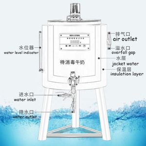 Máquina <span class=keywords><strong>de</strong></span> <span class=keywords><strong>pasteurización</strong></span> <span class=keywords><strong>de</strong></span> jugo <span class=keywords><strong>de</strong></span> fábrica, pasteurizador <span class=keywords><strong>de</strong></span> miel, pasteurizador <span class=keywords><strong>de</strong></span> <span class=keywords><strong>leche</strong></span> - Product Image 4