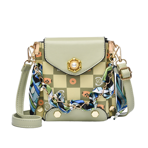 Bolso de Hombro Cuadrado de Diseñador, de Marcas Famosas, para Mujer, Color Caramelo, Poliéster, Cuero PU, Cierre de Cremallera, Primavera Otoño - Product Image 2