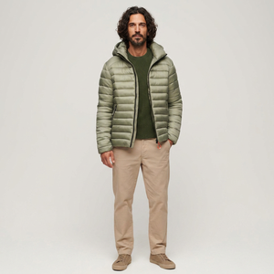 Chaqueta Acolchada para Hombre para Clima Frío con Personalización Completa en Chaquetas Acolchadas de Moda Urbana para Hombre en Material de Nailon y Poliéster - Product Image 1