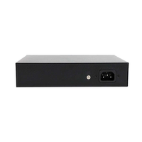 Conmutador Ethernet Gigabit PoE8 TONGVEO, 8 Puertos PoE+2 Uplink, Transmisión de 100m y Seguridad VLAN, Gigabit RJ45, 30W, Alta Estabilidad