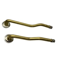 Vástago de válvula de neumático de tubo de autobús y camión de Metal serie de goma de butilo Natural Válvula de camión de latón