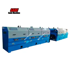 Continuous Block Wire Drawing Machine Pulley Type Iron Steel Wire Drawing Machine