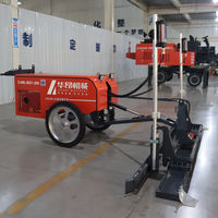 Machine de nivellement vibratoire laser pour béton à haute efficacité HA100-2L, moteur diesel, équipement de nivellement automatique