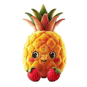 Hot Sale 20cm Cute Simulation Fruit Plush Toys Pineapple Stuffed Fruit Plush Pillow Gifts