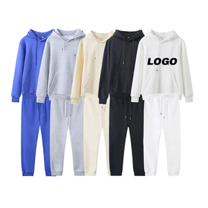 Survêtement Personnalisé en Gros, Épais et Oversize, Unisexe, avec Logo Imprimé, en Polaire Hiver Épaisse Polyester/Coton de Qualité Supérieure - Product Image 1