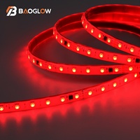 Vente flash - Bande LED flexible RGB 5m DC12V 24V 14.4W SMD5050, étanche IP67, cuivre blanc, pour usage extérieur, bar