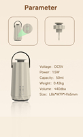 Diffuseur d'aromathérapie intelligent rechargeable, nouveau design, fabrication directe d'usine, pour la maison, le bureau et la voiture