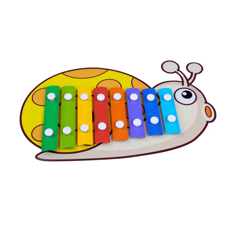 Percussie Muziekinstrument 8 Tone Goedkope Cartoon Plastic Xylofoon Kids Marimba Children Orff Instrument Muzikale Piano Speelgoed