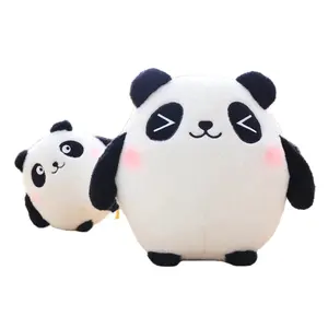 CE/ASTM 2024 Trending New Arrival Customized Plush Animal Chinese Panda Pillow Stuffed Animals Toys Plushies Cute Panda Souvenir