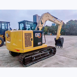 Mini pelle CAT 307 petite pelle sur chenilles de 7 tonnes pour la construction urbaine - Product Image 1