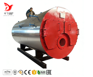 Chaudière à vapeur au gaz et au mazout Zhongfei WNS avec dispositifs de sécurité complets pour un fonctionnement autonome - Product Image 5