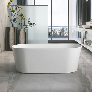 Baignoire autoportante pour salle de bain, baignoire autoportante pour hôtel, baignoire en acrylique pour intérieur à vendre - Product Image 3
