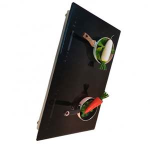 Table de cuisson à induction double brûleur avec plaque en verre vitrocéramique - Product Image 2