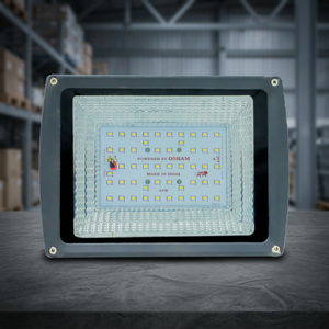 Lampadaire LED haute puissance 50 watts, éclairage extérieur industriel étanche et économe en énergie avec puce OSRAM, éclairage longue durée - Product Image 1