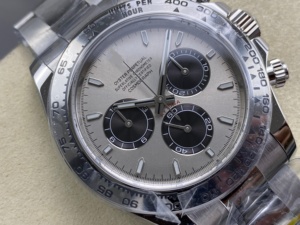 Reloj Mecánico de Lujo, Super Calidad, Resistente al Agua, Fábrica ARF, 40mm, Acero 904L, Movimiento 4131, Cronógrafo, Diseño Panda Gris - Product Image 2