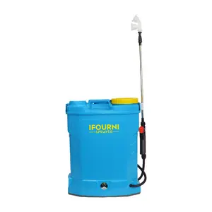 16L Knapsack Agricultural Electric Pump Sprayer Hot Product 2020 Agriculture High Pressure Blue Provided PP Plastic 38 IF-16EG-1