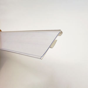 Scheda di supermercato striscia prezzo Display PVC colonna carta esterna incorporato tipo di carta striscia di prezzo per magazzinaggio e centro commerciale al dettaglio - Product Image 4