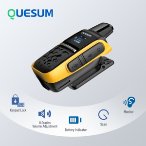Handy Carry Walkie Talkie 2W Pocket Size DMR Radio 0.5W Hot Mini Digital FRS Radio pour une utilisation au bureau PMR446 <span class=keywords><strong>Licence</strong></span> gratuite - Product Image 2