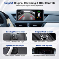 Pantalla Multimedia CodeLynk 1920*720 para BMW X1 X3 E83 E84 F48 2003-2018 NBT CIC CCC, Carplay Inalámbrico 4 en 1, Pantalla Táctil