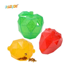 Famipet Großhandel Design Obst Serie Tough Durable TPR Pet Toy Hund Kau spielzeug für aggressive Chewers